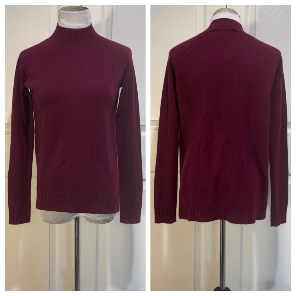 Ply Cashmere WILD AUBERGINE sweater